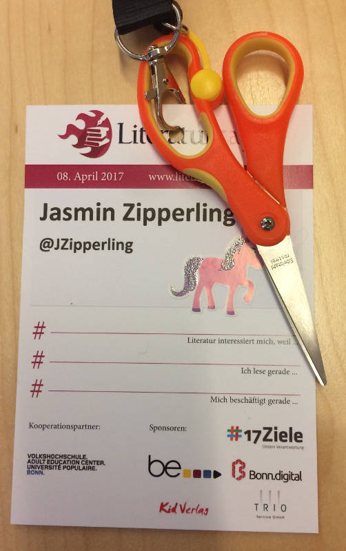 Literaturcamp Bonn 2017 am 8. April 2017